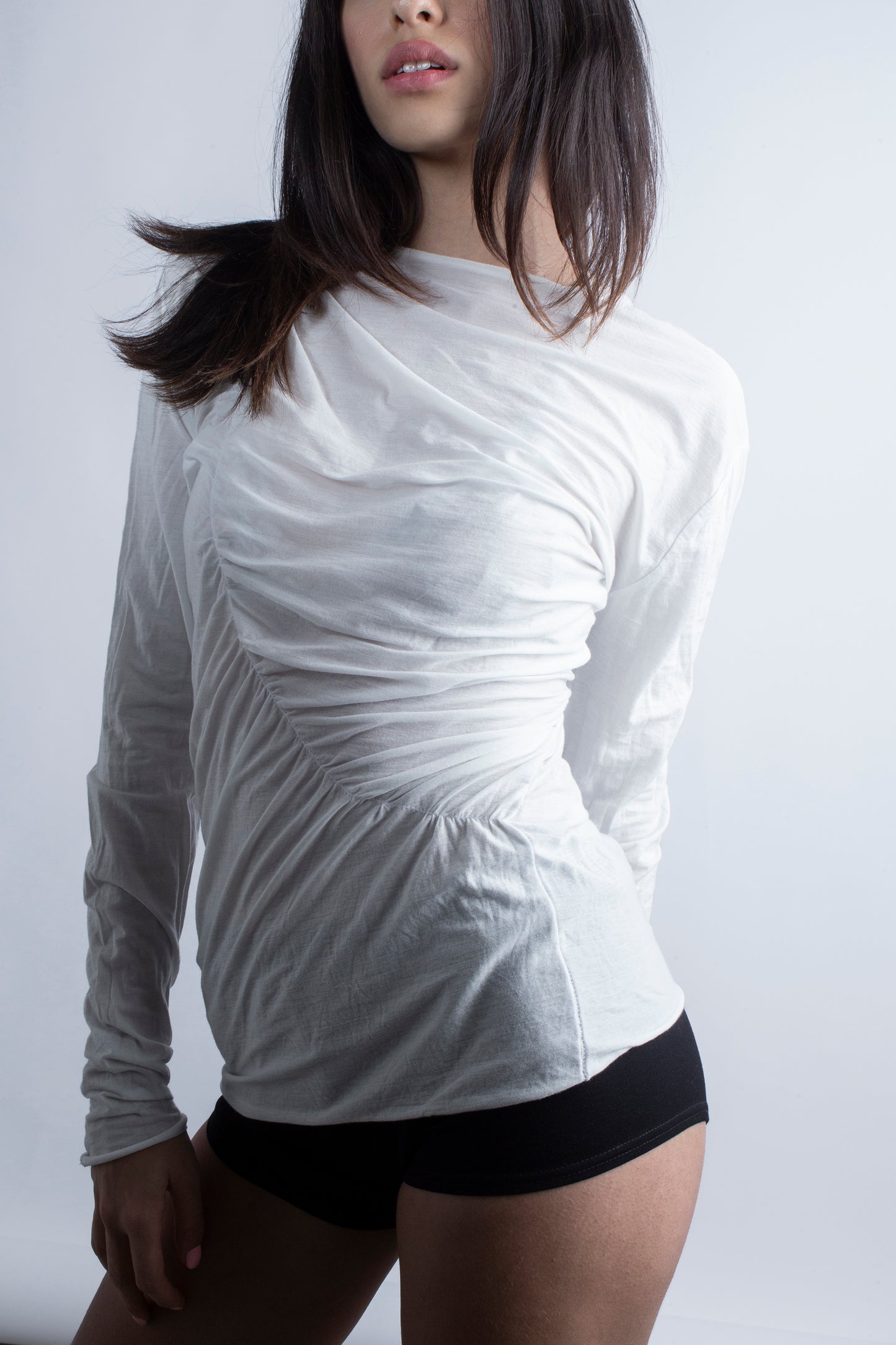 Drapped Long Sleeve