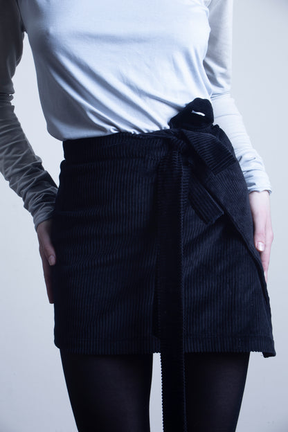 Corduroy Mini Skirt
