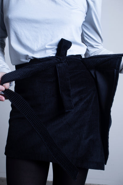 Corduroy Mini Skirt