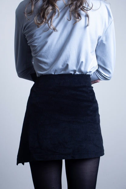 Corduroy Mini Skirt