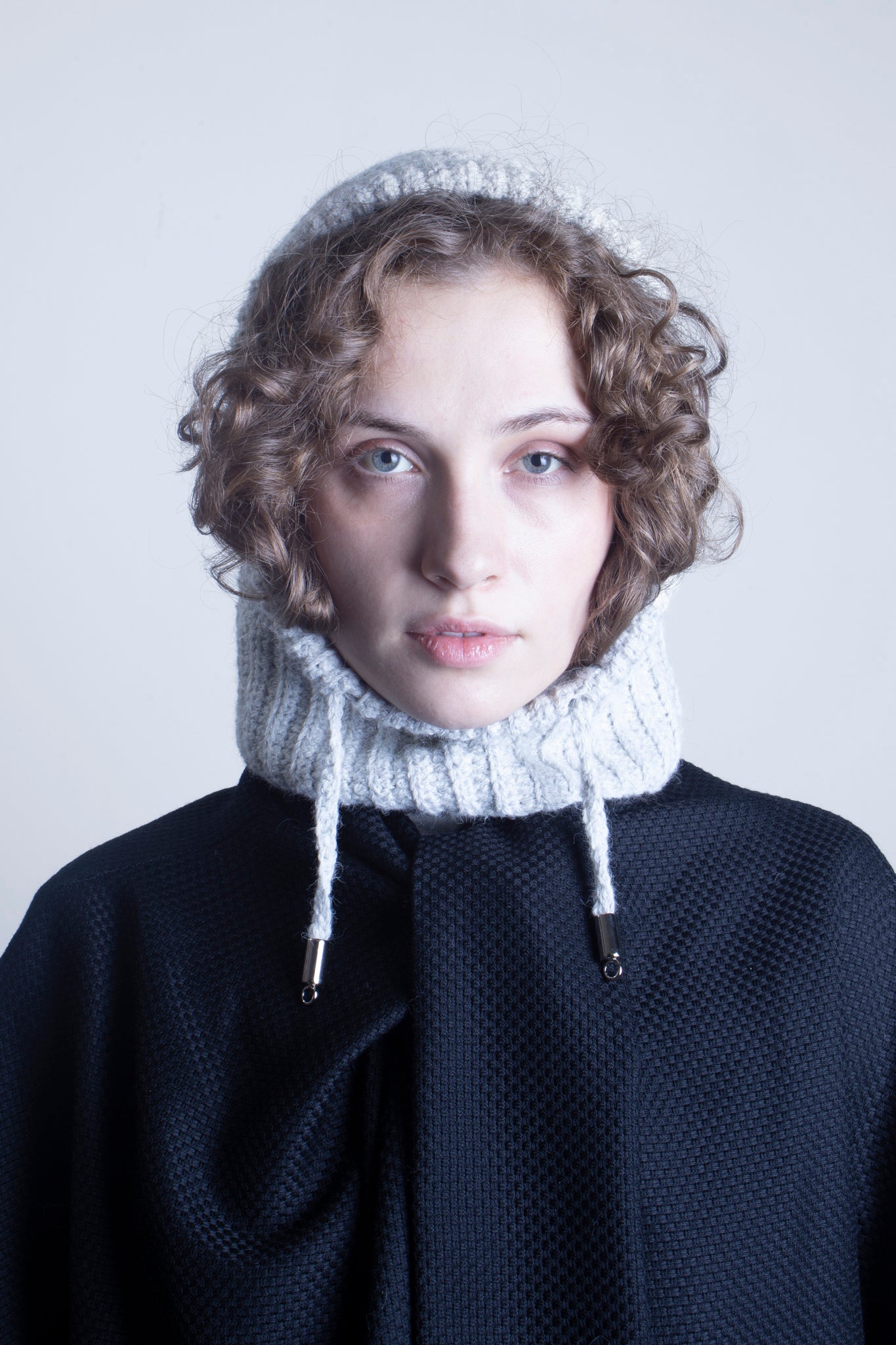 Hand-Crocheted Balaclava – Alpaca Merino Silk Blend