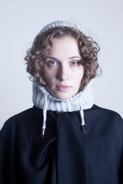 Hand-Crocheted Balaclava – Alpaca Merino Silk Blend