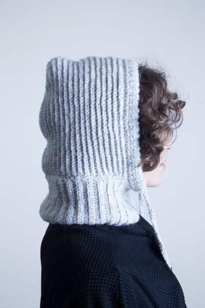 Hand-Crocheted Balaclava – Alpaca Merino Silk Blend
