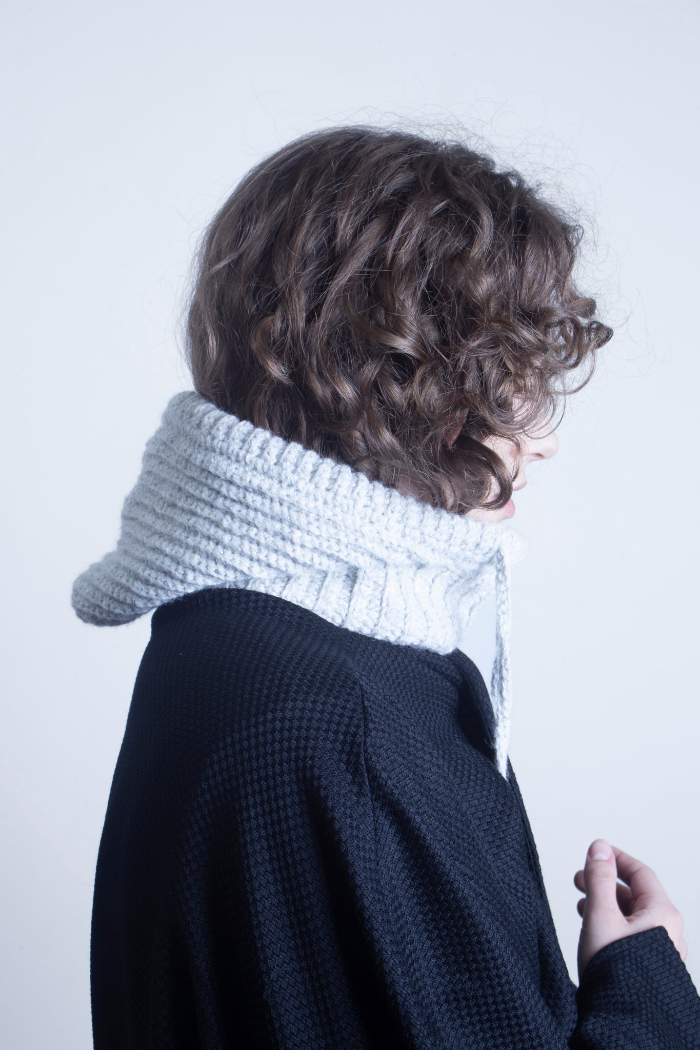 Hand-Crocheted Balaclava – Alpaca Merino Silk Blend