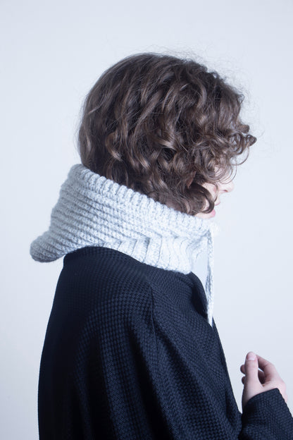 Hand-Crocheted Balaclava – Alpaca Merino Silk Blend