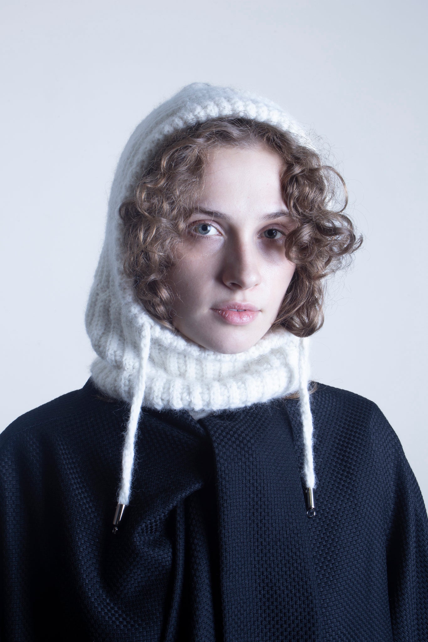 Hand-Crocheted Balaclava – Alpaca Merino Silk Blend