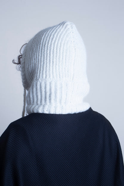 Hand-Crocheted Balaclava – Alpaca Merino Silk Blend