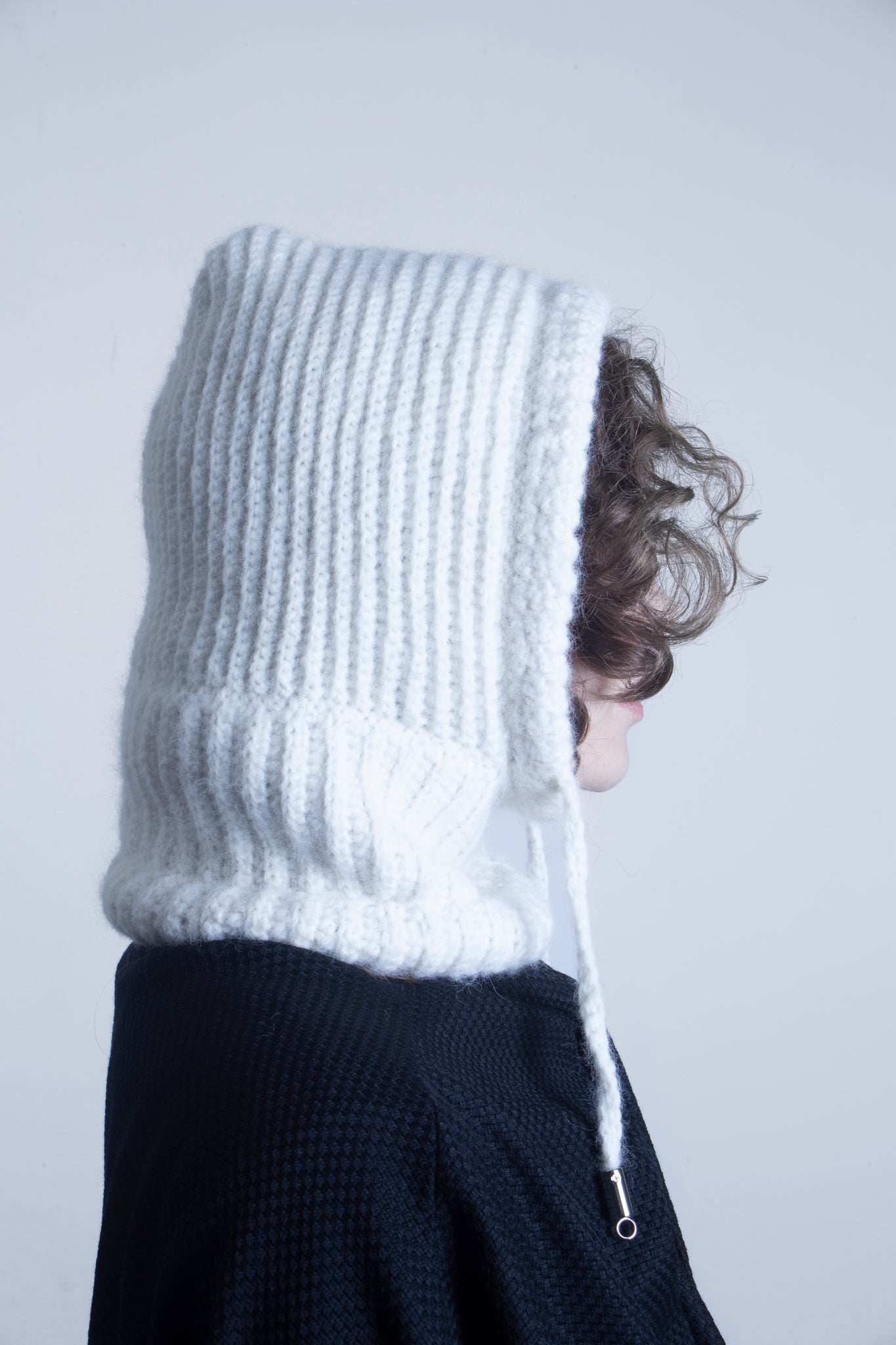 Hand-Crocheted Balaclava – Alpaca Merino Silk Blend