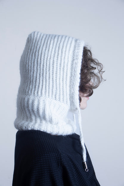 Hand-Crocheted Balaclava – Alpaca Merino Silk Blend