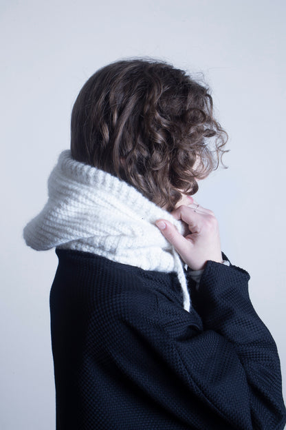 Hand-Crocheted Balaclava – Alpaca Merino Silk Blend