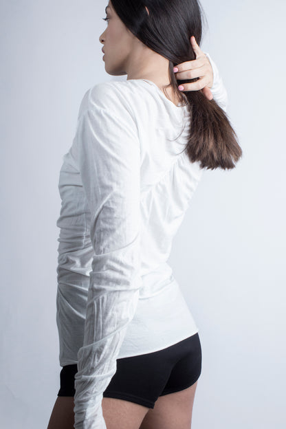 Drapped Long Sleeve