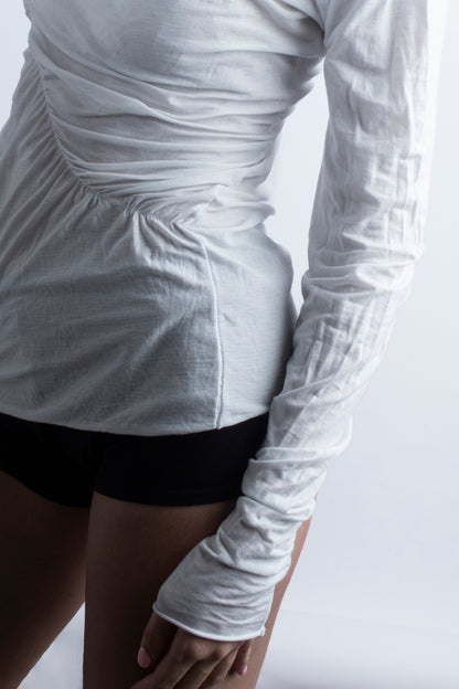 Drapped Long Sleeve